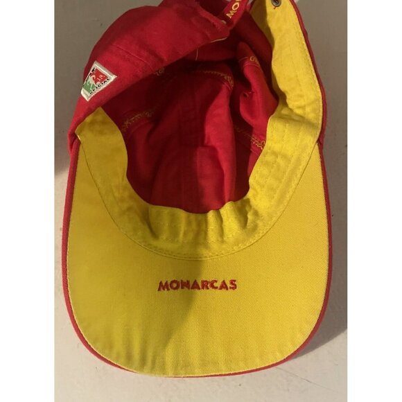 Monarcas Morelia Mexican Soccer League Fitted Hat Red - Picture 6 of 7